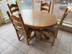 Tafel met stoelen, Ophalen of Verzenden