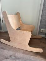 Heel leuk schommelstoeltje montossori natuurlijk hout, Ophalen, Zo goed als nieuw, Overige typen