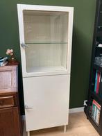 Vintage industriële apotheker vitrine kast, Huis en Inrichting, Kasten | Vitrinekasten, Ophalen, Gebruikt, 50 tot 100 cm, 150 tot 200 cm