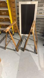 2 schragen hout, Ophalen, Gebruikt