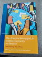 Handboek ontwerpgericht wetenschappelijk onderzoek, Ophalen of Verzenden, Zo goed als nieuw, HBO