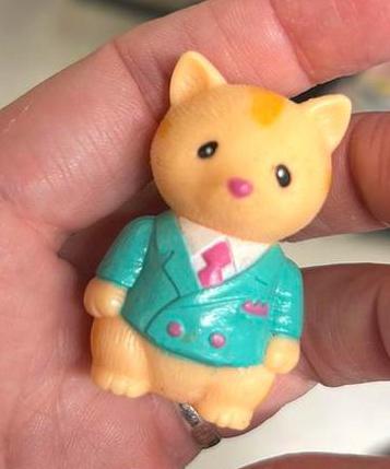 Vintage Takara Furry Families dad cat 1993 beschikbaar voor biedingen