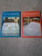Twee boeken " Fijn haakwerk "., Ophalen of Verzenden, Zo goed als nieuw, Haken, Patroon of Boek