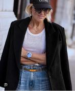 shoeby by Lonneke mantel  jas wol, Verzenden, Zwart, Maat 42/44 (L), Zo goed als nieuw