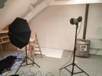 Fotostudio, Fotografie set, Audio, Tv en Foto, Fotografie | Fotostudio en Toebehoren, Ophalen, Zo goed als nieuw, Complete fotostudio