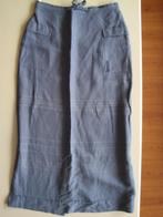 TOP! LAPAGAYO linnen grijs blauwe lange rok mt.42, Kleding | Dames, Rokken, Maat 42/44 (L), Lapagayo, Ophalen of Verzenden, Zo goed als nieuw