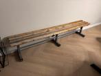 Vintage bank uit gymzaal, Ophalen of Verzenden, Hout