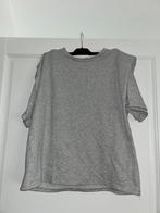 Nieuw grijs shirt, Kleding | Dames, T-shirts, Verzenden, Zo goed als nieuw, Grijs, Korte mouw