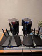 Asus ZenWiFi XT12 Pro + RT-AX82U + RP-AX58 Mesh Systeem, Ophalen of Verzenden, Gebruikt, Router, Asus