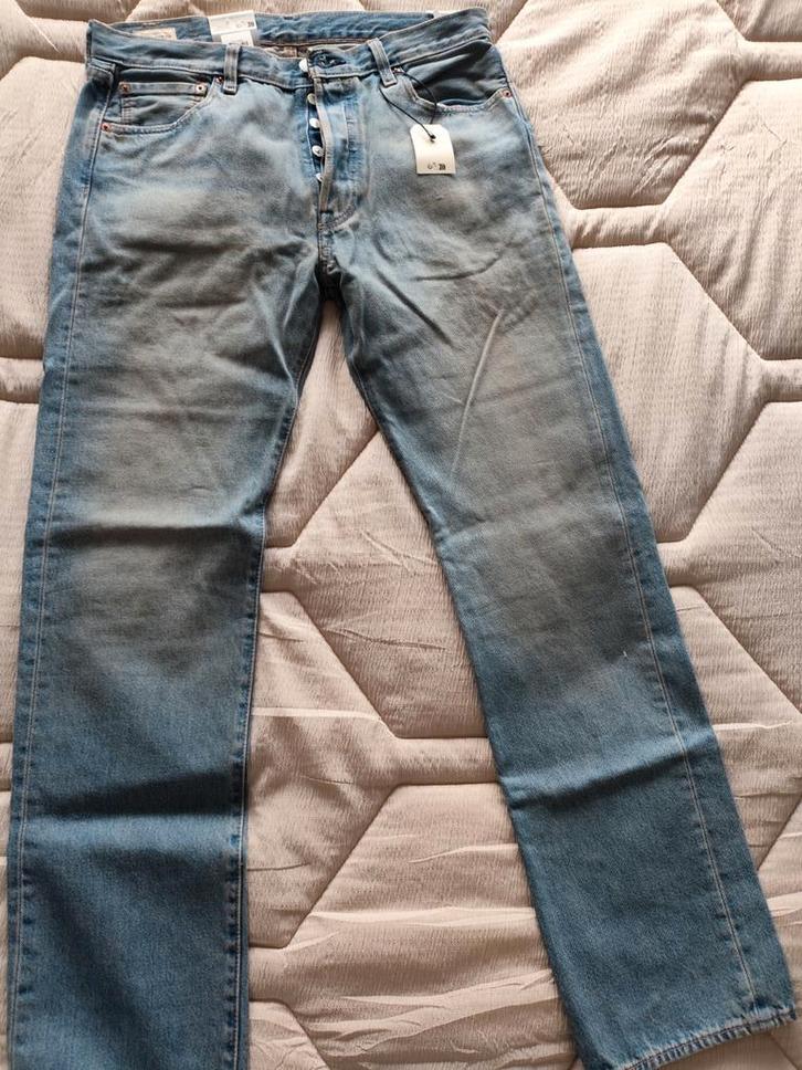 Levi's 501 Original Heren Jeans 34x34 Nieuw, Kleding | Heren, Spijkerbroeken en Jeans, Nieuw, W33 - W34 (confectie 48/50), Blauw