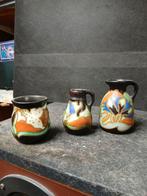 3 x plateel koninklijk goedewagen gouda holland, Ophalen