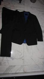 52 TOMMY HILFIGER kostuum zwart gestreept, Kleding | Heren, Kostuums en Colberts, Ophalen of Verzenden, Zo goed als nieuw, Maat 52/54 (L)