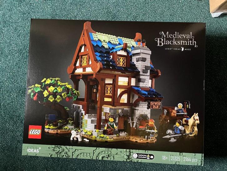Lego Ideas 21325 - Middeleeuwse smid *NIEUW*, Kinderen en Baby's, Speelgoed | Duplo en Lego, Nieuw, Lego, Complete set, Ophalen of Verzenden