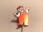Metalen LEGO MANNETJE Speld (Rood/Roze/Zwart/Aluminiumkl.)., Verzenden, Zo goed als nieuw, Merk, Speldje of Pin