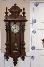 Regulateur met koper ornamenten, Antiek en Kunst, Antiek | Koper en Brons, Verzenden