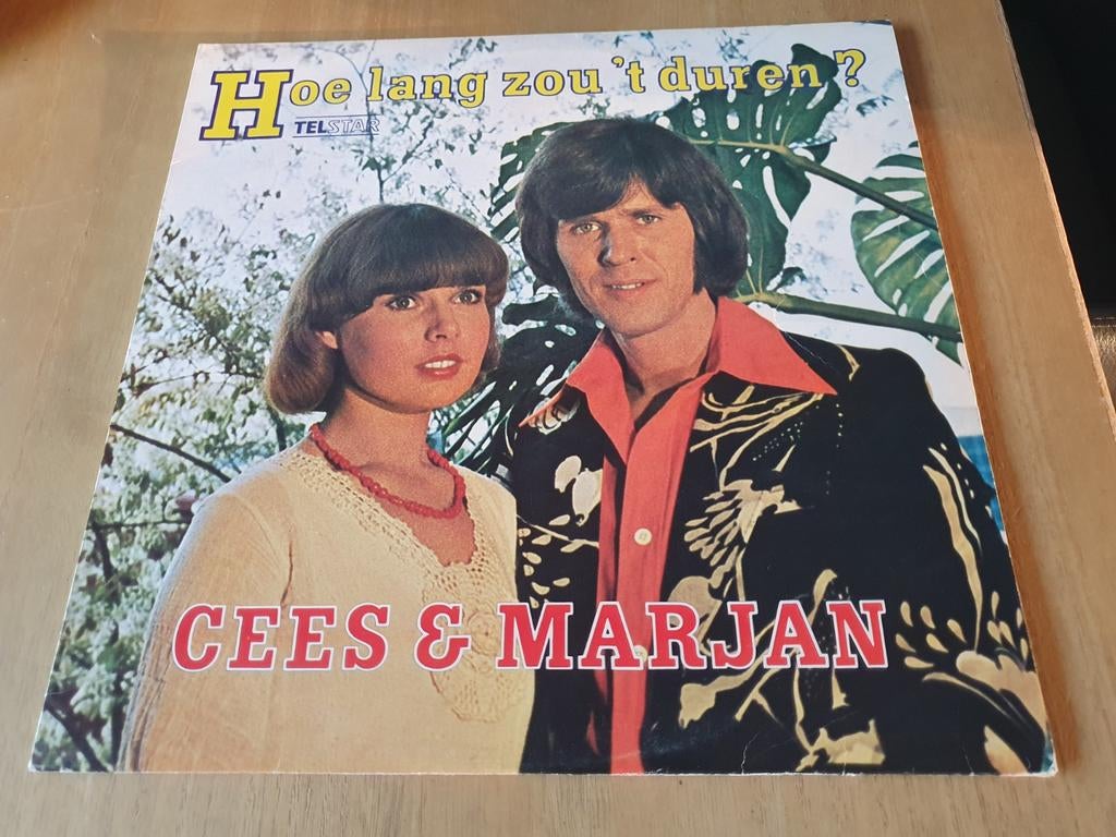 Cees & Marjan - Hoe lang zou ' duren? ( Telstar ), Cd's en Dvd's, Vinyl | Nederlandstalig, Ophalen of Verzenden, Zo goed als nieuw