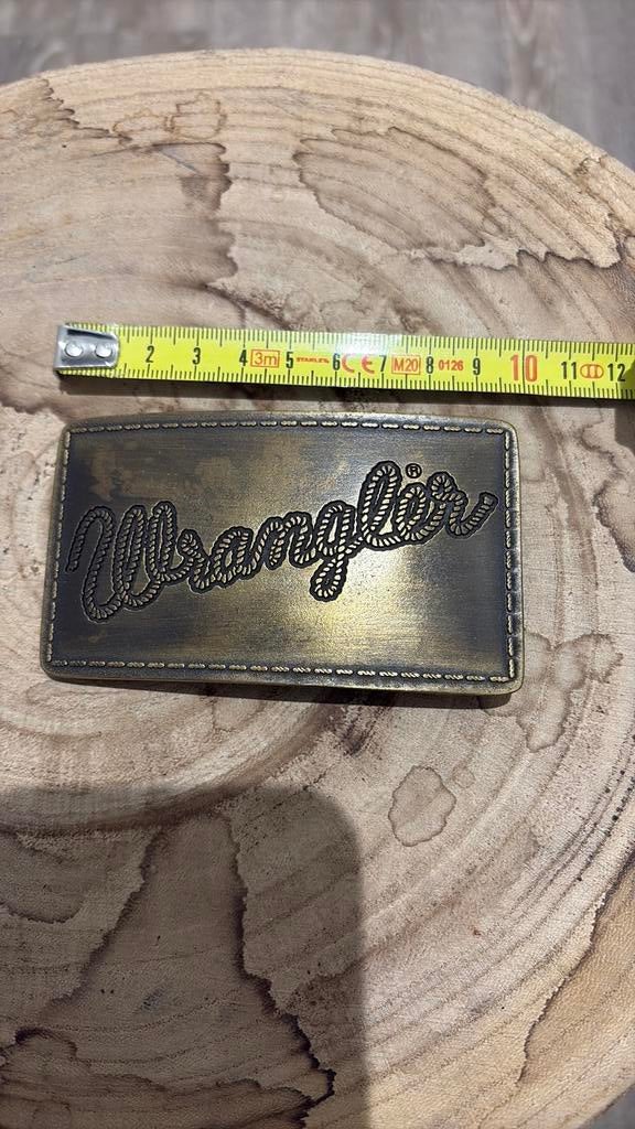 Buckle riemgesp wrangler incl verz, Losse buckle of gesp, Overige kleuren, Minder dan 95 cm, Ophalen of Verzenden