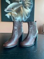 Dune London Leren Laarsjes Bordeaux Maat 39, Lage of Enkellaarzen, Ophalen of Verzenden, Dune London, Gedragen