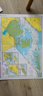 Waterkaarten van Waddenzee, WGS 84, Ophalen, Zo goed als nieuw