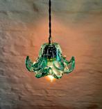 Vintage Murano glazen hanglamp., Ophalen of Verzenden