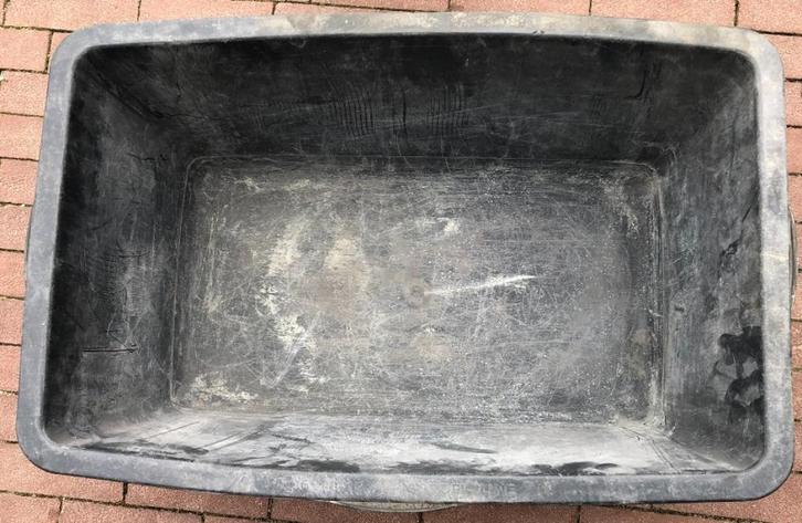 Speciekuip / opvangbak / opvangkuip rechthoekig 90 liter., Doe-het-zelf en Verbouw, Kratten en Dozen, Gebruikt, Bak of Kist, 50 tot 75 cm