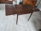 Vintage wenge fineer houten uitklaptafel jaren 60, Ophalen