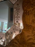 Vintage Venetiaanse Spiegel, Huis en Inrichting, Woonaccessoires | Spiegels, Ophalen, Zo goed als nieuw, Minder dan 100 cm, Overige vormen