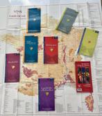 8 opvouwbare geografische wijnkaarten van Benoît France, Boeken, Atlassen en Landkaarten, Nieuw, Benoit France, Frankrijk, 2000 tot heden