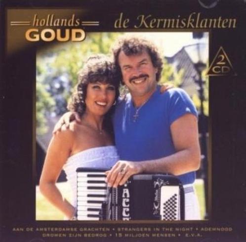 DE KERMISKLANTEN 2 CD HOLLANDS GOUD, Cd's en Dvd's, Cd's | Pop, Gebruikt, 1980 tot 2000, Ophalen of Verzenden