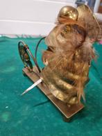 briefhouder ridder messing vintage '60, Ophalen of Verzenden