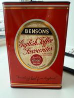 Vintage Benson's Toffee winkel Blik, Ophalen of Verzenden, Zo goed als nieuw, Overige, Overige merken