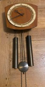 Retro Kieninger wandklok jaren 50/60, Ophalen, Gebruikt, Analoog, Wandklok