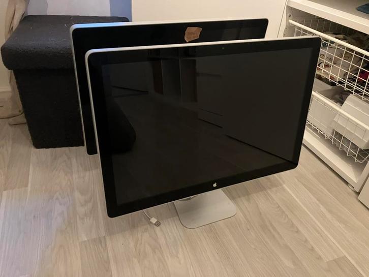 Apple LED Cinema Display 24 inch defect (2x), Computers en Software, Monitoren, Zo goed als nieuw, 60 Hz of minder, LED, Ophalen