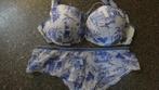 90 D/ Boxerslip L : net Marlies Dekkers - compleet setje, Marlies Dekkers, Ophalen of Verzenden, Blauw, Setje