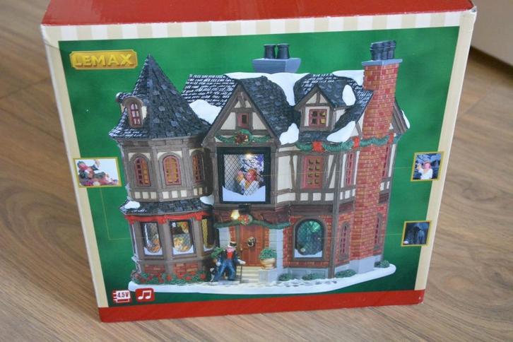 Lemax Scrooge's Manor. NIEUW, Diversen, Kerst, Nieuw, Ophalen of Verzenden