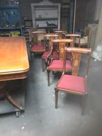 Eethoek met 6 stoelen, Antiek en Kunst, Ophalen