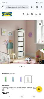 IKEA kast Trofast wit (zonder bakken), Ophalen, Gebruikt
