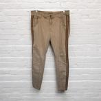 Summum Jeans Maat 44 Bruin Straight Leg Streep Glimmend, Summum, S, Bruin, Verzenden