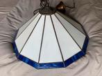 Glas in lood tiffany art deco, Huis en Inrichting, Lampen | Hanglampen, Ophalen, Gebruikt, Glas, Minder dan 50 cm