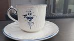 1 Espresso kopenschotel Villeroy&Boch Vieux Luxembourg, Ophalen of Verzenden, Zo goed als nieuw, Overige stijlen, Kop(pen) en/of Schotel(s)