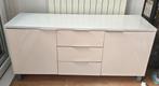 Dressoir Wit Hoogglans - Strak Design, Huis en Inrichting, Ophalen, Overige materialen, 100 tot 150 cm, Zo goed als nieuw