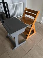 Triptrap stoel met oud schoolbankje, Kinderen en Baby's, Kinderkamer | Tafels en Stoelen, Ophalen, Zo goed als nieuw, Tafel(s) en Stoel(en)