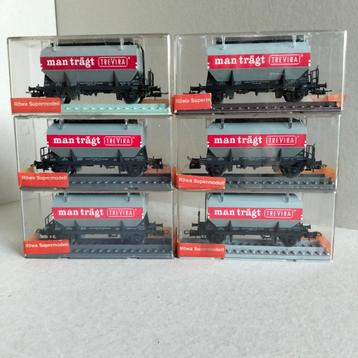 Rowa 6 stuks ''Trevira" wagens beschikbaar voor biedingen