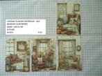 vintage plaatjes interieur 363 ( ophalen of verzenden, Ophalen, Nieuw, Papier of Karton, Overige merken