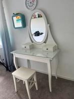 Ikea kaptafel met krukje, Ophalen, 50 tot 100 cm, Zo goed als nieuw, Minder dan 100 cm