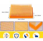 3 filters Kärcher Karcher WD4 WD5 WD6 MV4 MV5 MV6 stofzuiger, Overige typen, Ophalen of Verzenden, H, H