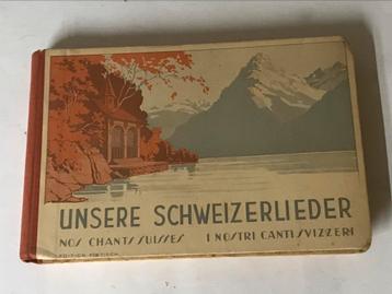 Unsere Schweizerlieder. 104 Volks und National-lieder. beschikbaar voor biedingen