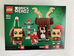 lego brickheadz rendier, elf en elfie 40353, Kinderen en Baby's, Speelgoed | Duplo en Lego, Nieuw, Complete set, Ophalen of Verzenden