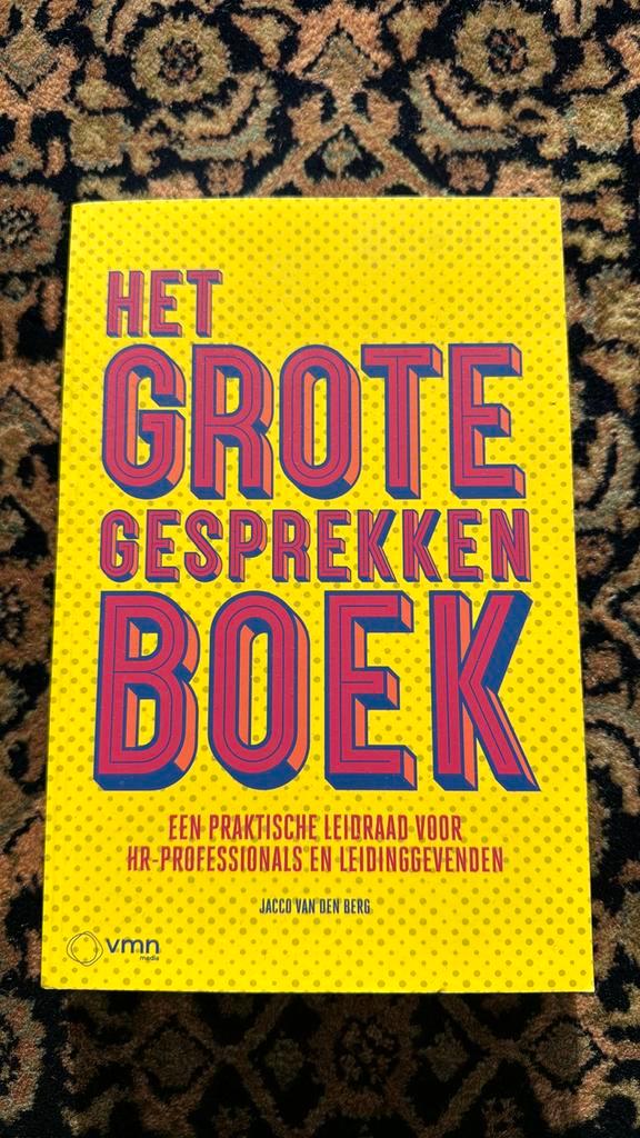 Jacco van den Berg - Het grote gesprekkenboek, Boeken, Advies, Hulp en Training, Zo goed als nieuw, Ophalen