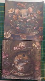 Scrapbook plaatjes muisjes, Ophalen of Verzenden, Nieuw, Overige thema's, Knipvel